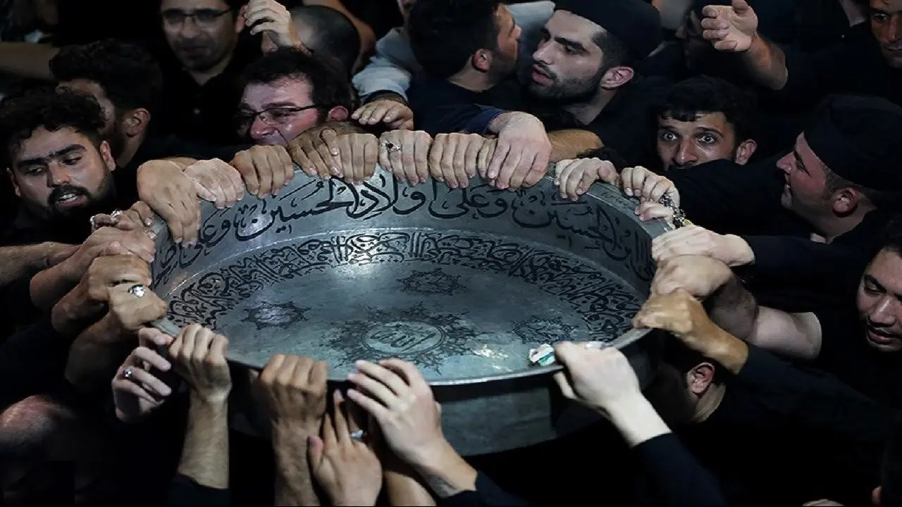 آیین طشت گذاری در اردبیل