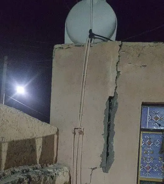 زلزله در بنت نیکشهر سیستان و بلوچستان