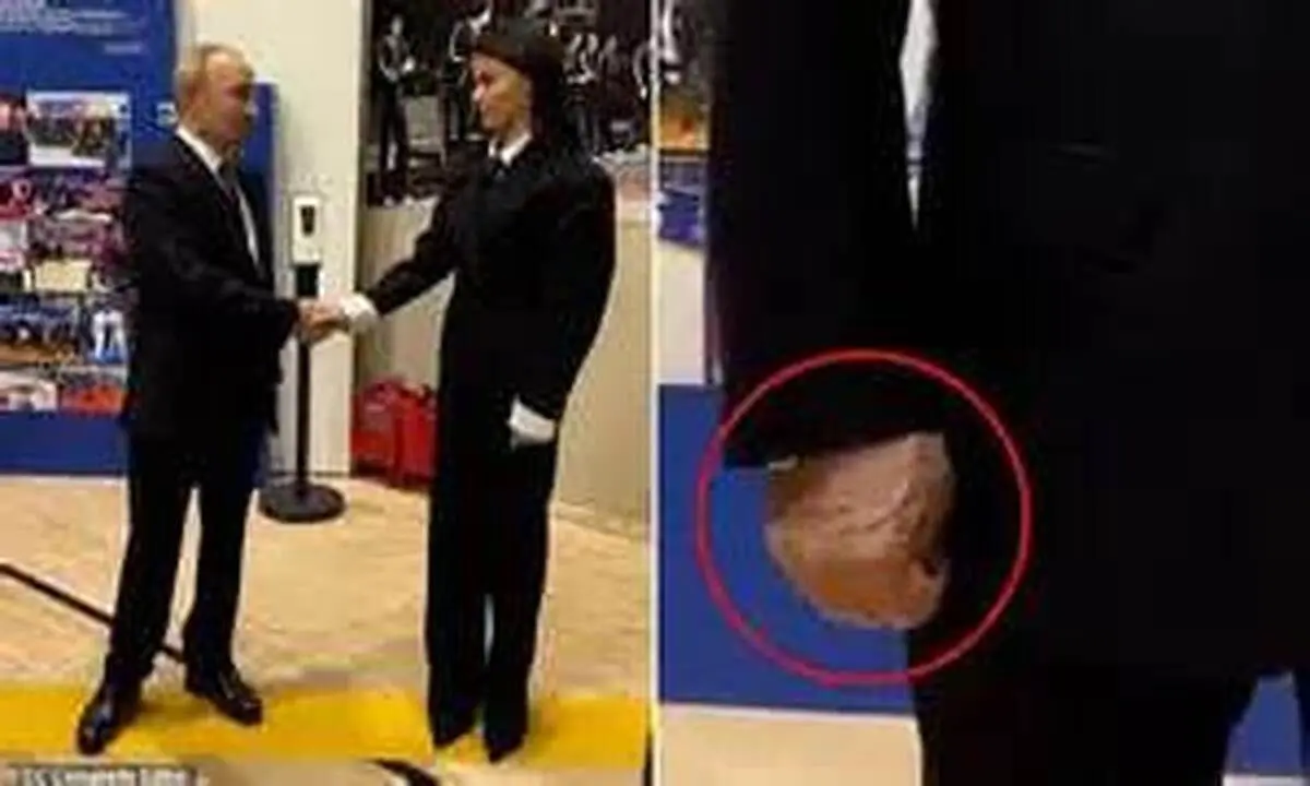 دست+دادن+پوتین+با+یک+خانم+جنجالی+شد