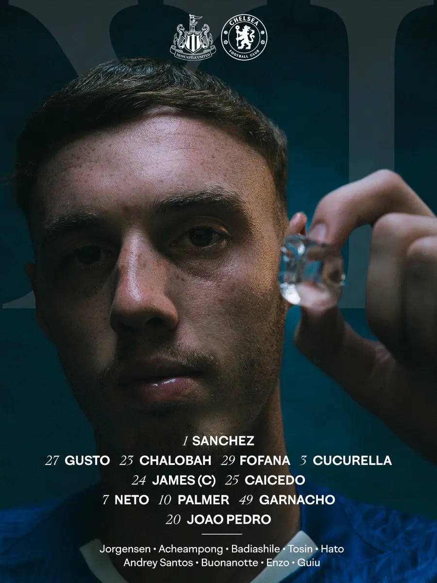 ترکیب چلسی برابر نیوکسل