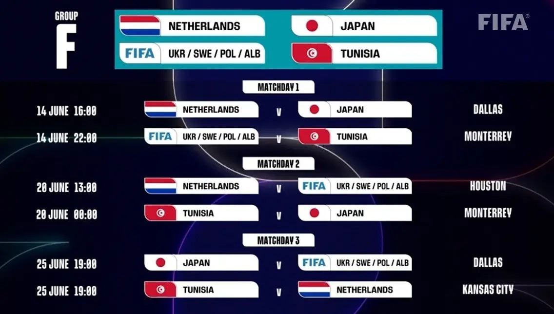 برنامه جام جهانی۵