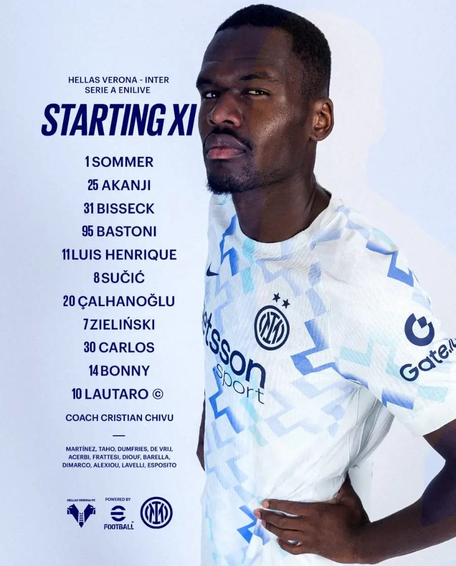 ترکیب اینتر برابر هلاس ورونا