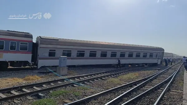 حادثه قطار مشهد