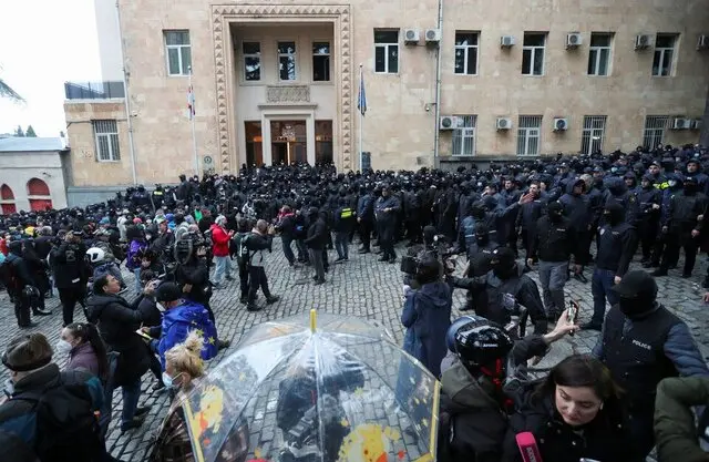 اعتراضات در گرجستان