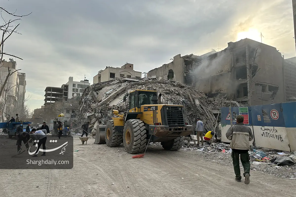 تصاویری از حمله به خیابان مصدق