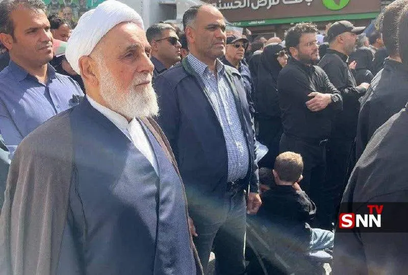 حضور ناطق نوری در مراسم تشییع شهدای حمله اسرائیل به ایران