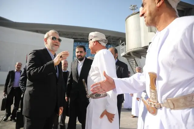 لاریجانی در مسقط