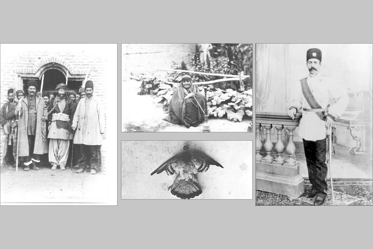 عکس های آلبوم های قاجاری کاخ گلستان