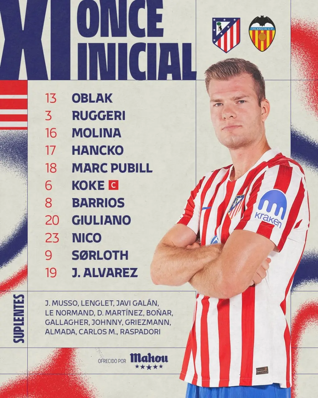 ترکیب اتلتیکومادرید برابر والنسیا