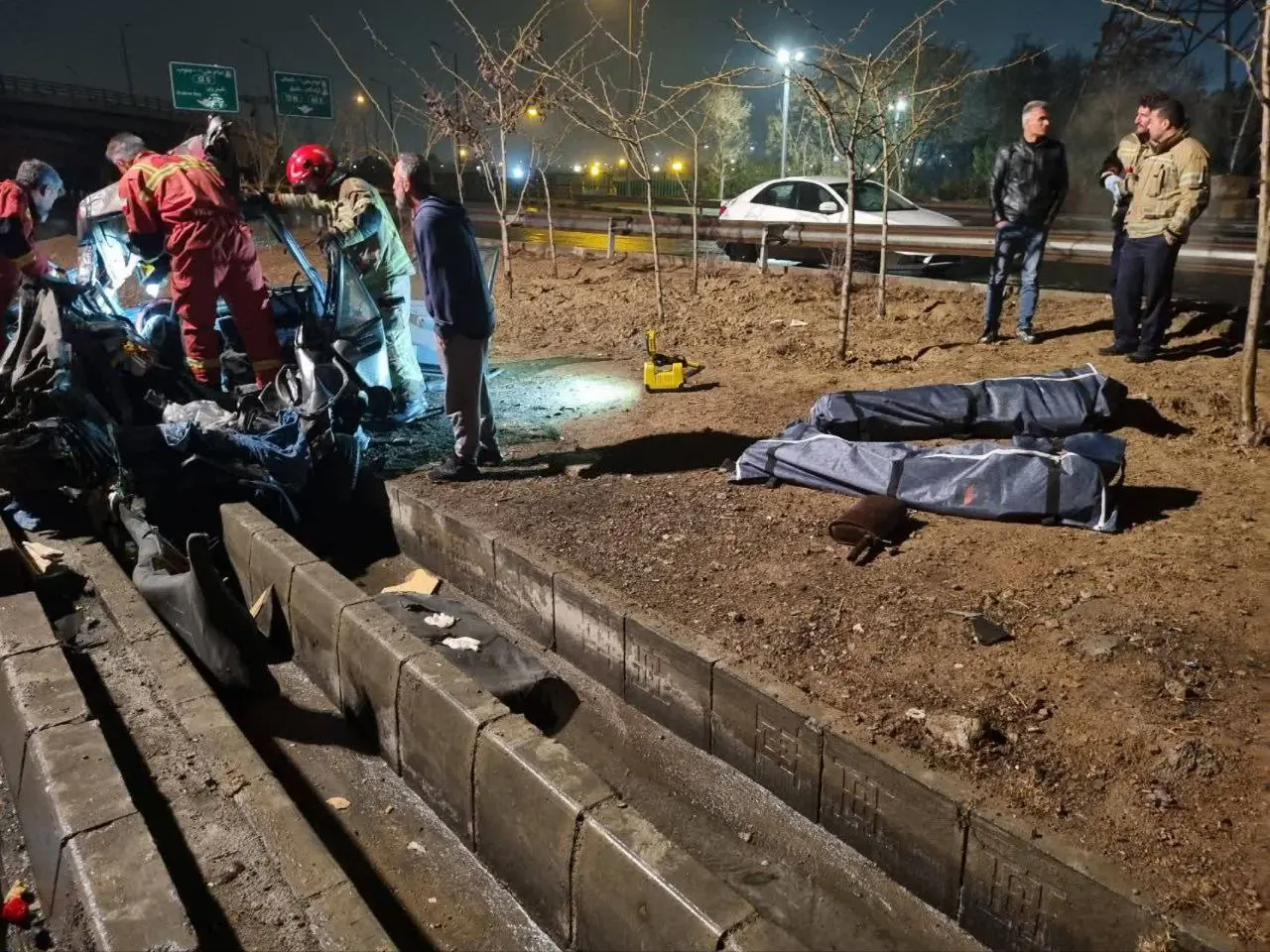 تصادف مرگبار در مشیریه