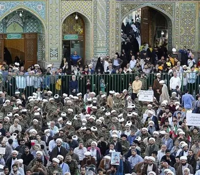 تجمع حمایت از حجاب در قم