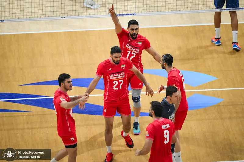 والیبال ایران و تونس