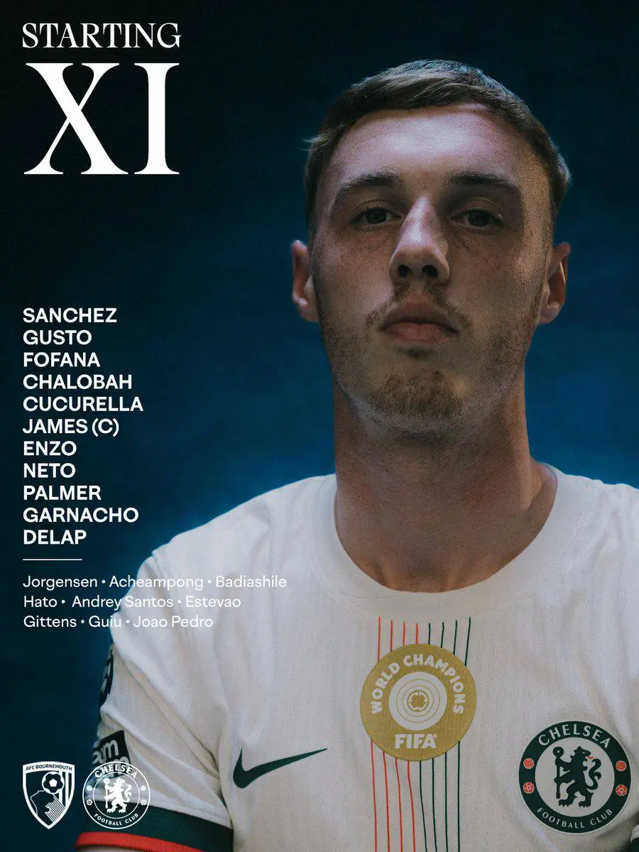 ترکیب چلسی برابر بورنموث