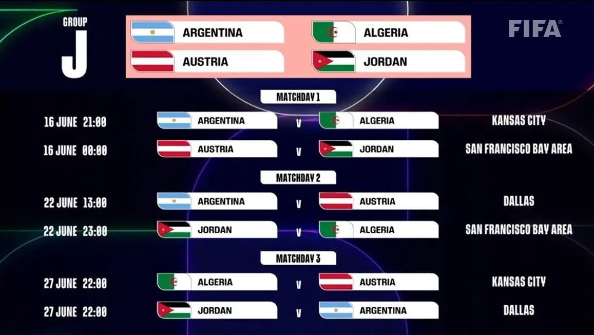 برنامه جام جهانی۸