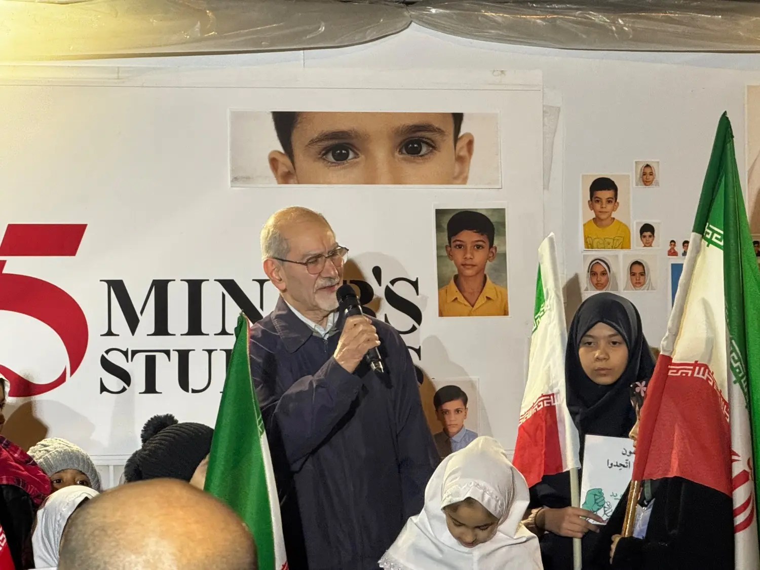 گردهمایی اهالی فرهنگ و سیاست جلوی دفتر سازمان ملل در تهران