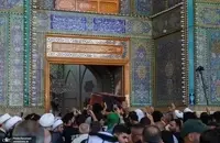 حضور+هزاران+نفر+در+مراسم+تشییع+پیکر+همسر+آیت+الله+العظمی+سیستانی+(6)