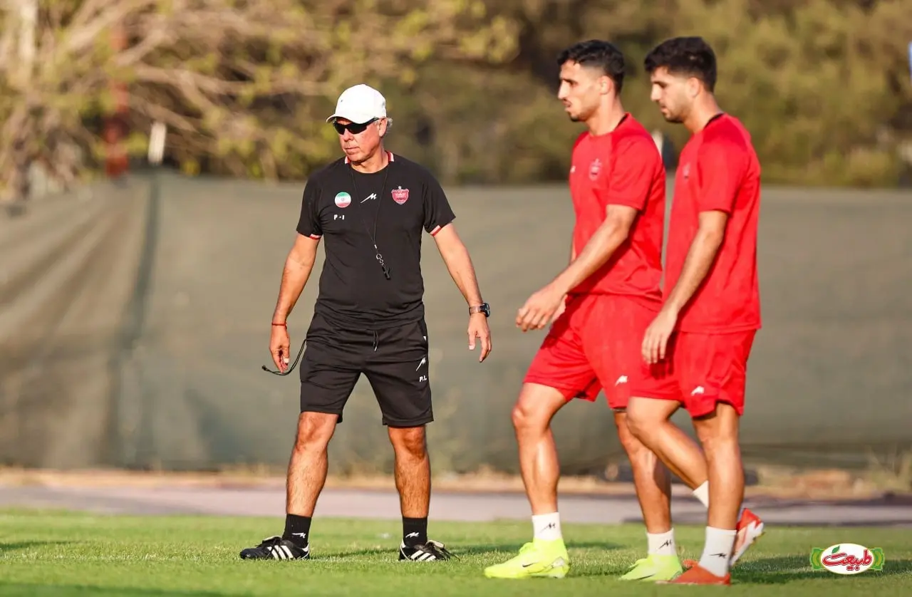 تمرین پرسپولیس