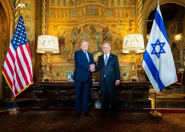دونالد ترامپ و بنیامین نتانیاهو