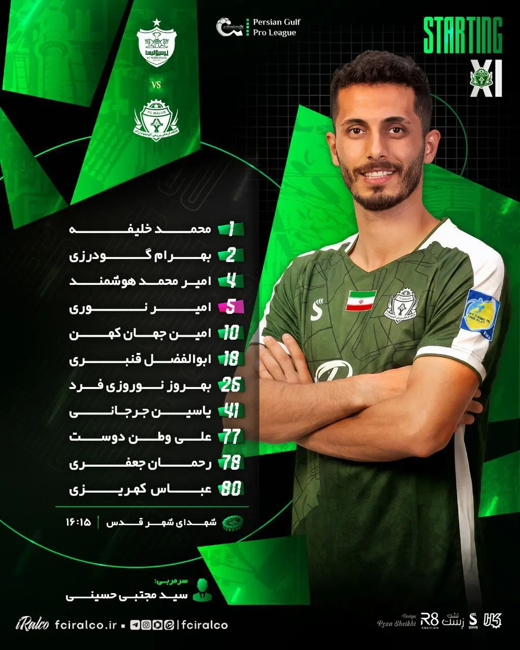 ترکیب آلومینیوم مقابل پرسپولیس