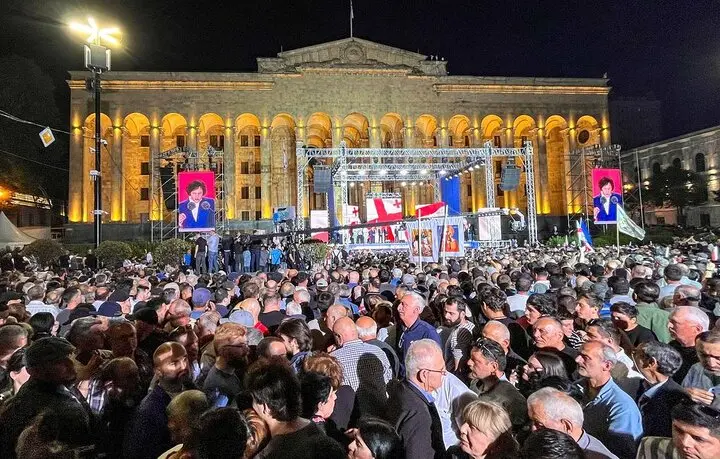 اعتراضات در گرجستان