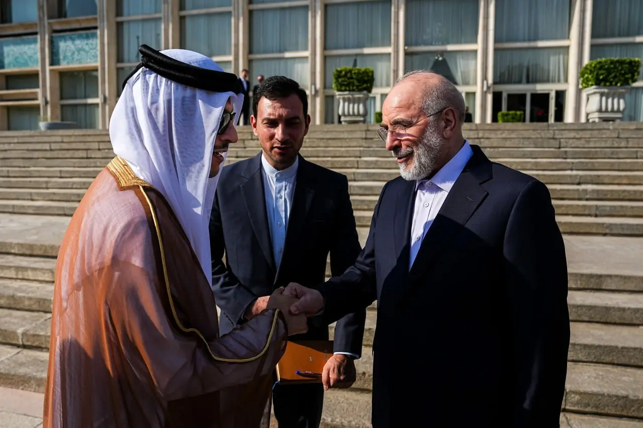 قالیباف و وزیر خارجه قطر