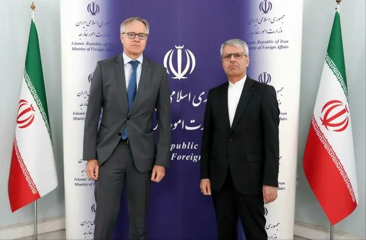 گفتگوی سفیر آلمان و سخنگوی وزارت خارجه