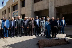 تشییع پیکر سیروس پرهام