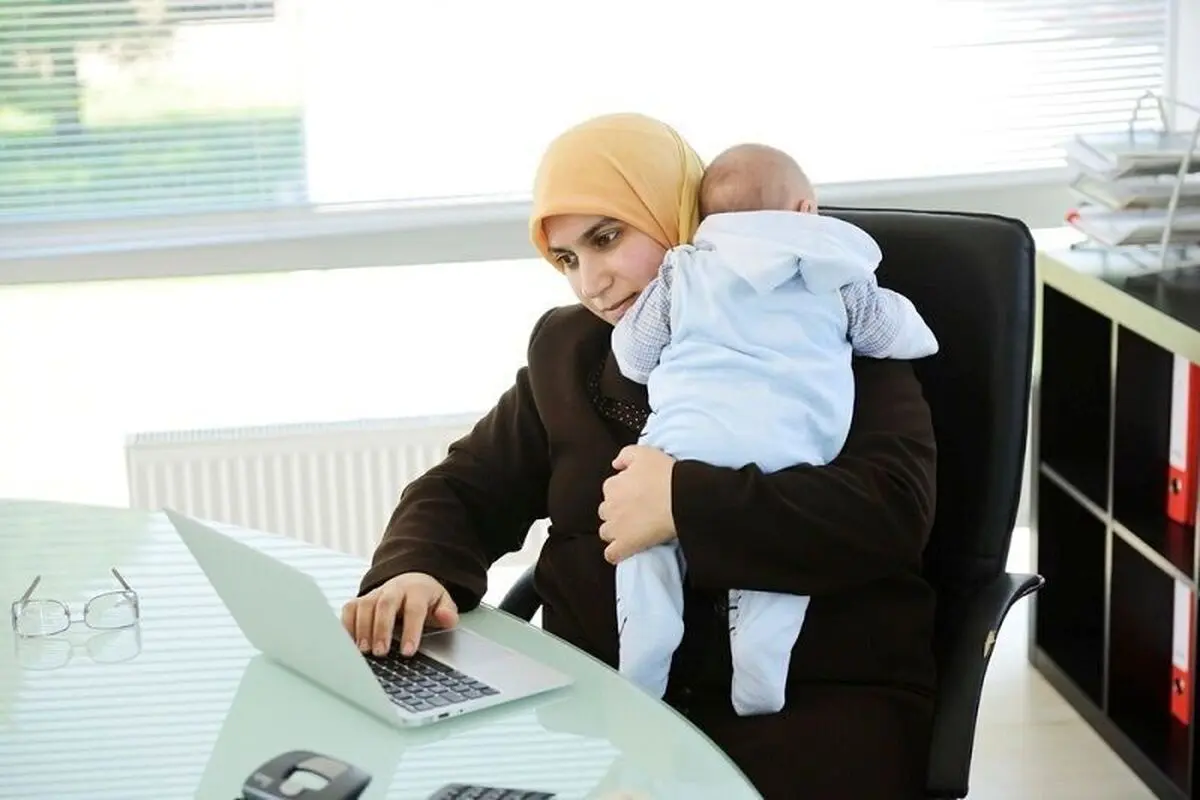مادران شاغل مازندرانی دورکار می شوند+ جزئیات