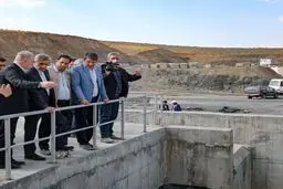 تصفیه خانه مهاجران توان انتقال آب در خط ۱۸۰۰ لیتر است