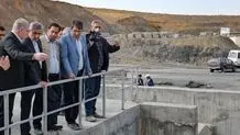 تصفیه خانه مهاجران توان انتقال آب در خط ۱۸۰۰ لیتر است