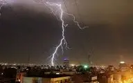 رگبار و رعد و برق در تهران/ افزایش تدریجی دما از چهارشنبه