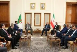 إیران والجزائر تؤکدان على تعزیز العلاقات الاقتصادیة والتجاریة
