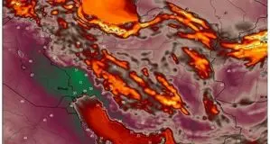 پیش بینی گرمای شدید در تهران