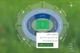 بلیت ۴۰۰ هزار تومانی ورزشگاه آزادی