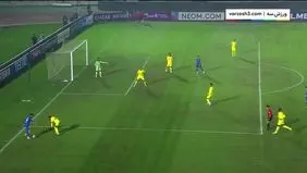 گل اول استقلال به الوصل+ ویدئو