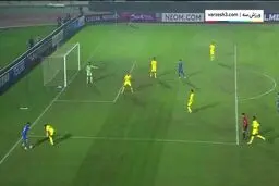 گل اول استقلال به الوصل+ ویدئو