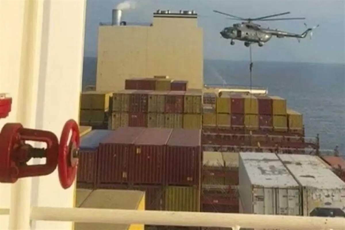 IRGC Navy seizes Israeli ship in Persian Gulf