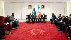 پزشکیان با شهباز شریف دیدار کرد