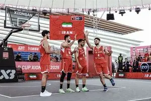 پایان کار تیم ملی بسکتبال سه به سه زیر ۲۳ سال با ۵ شکست