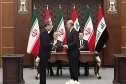 امضای ۱۴ یادداشت و تفاهم‌نامه میان تهران-بغداد