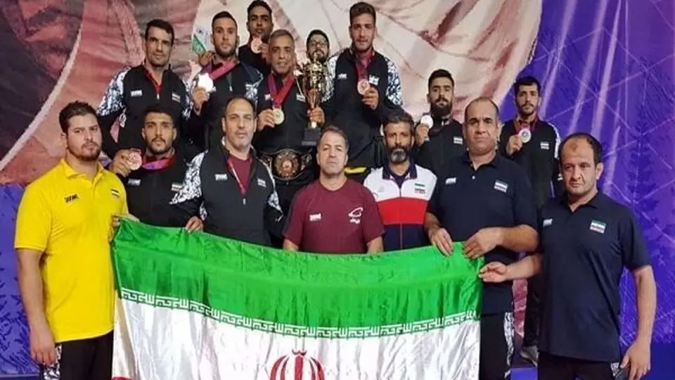 Iran Greco-Roman wrestlers runners-up in world deaf c'ships