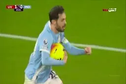 گل اول منچسترسیتی به لیورپول+ ویدئو