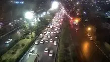 ترافیک سنگین در جاده های مشهد