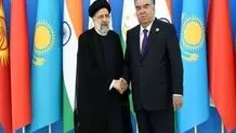 Iranian, Tajik presidents meet in Tehran
