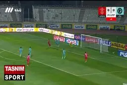 گل اول پرسپولیس به پیکان را ببینید + ویدیو