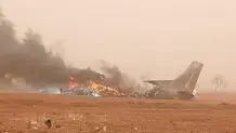 سقوط یک هواپیمای آنتونوف در سودان