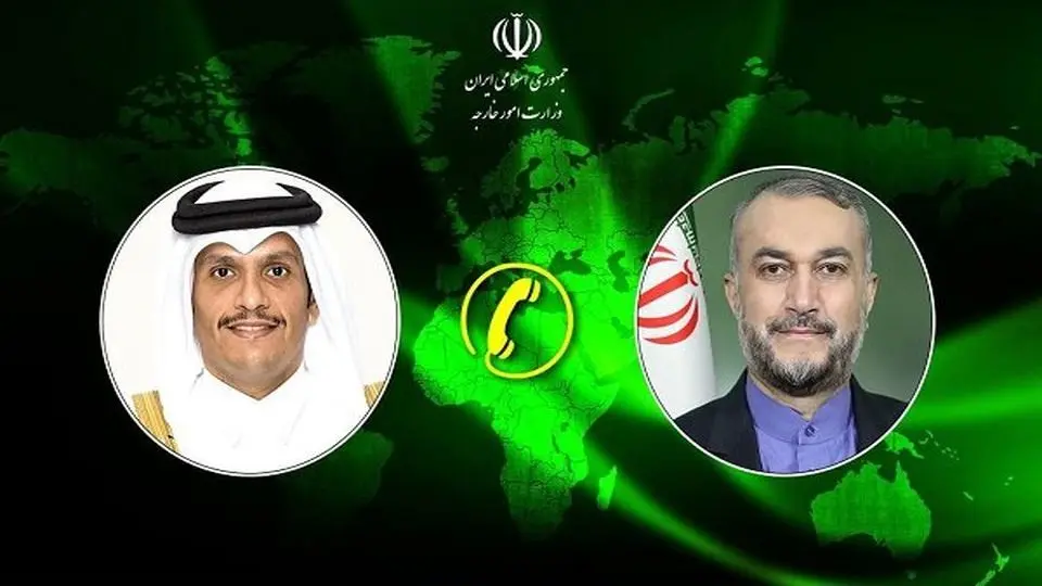Iran, Qatar foreign ministers confer on Gaza situation