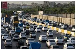 ترافیک سنگین در خروجی‌های پایتخت 