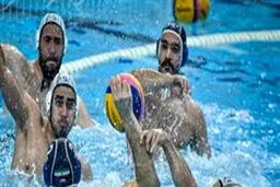 ایران بالمجموعة A ببطولة آسیا لکرة الماء