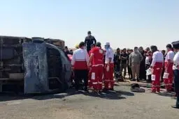 اسامی مصدومان و فوتی سانحه رانندگی زائران ایرانی در عراق